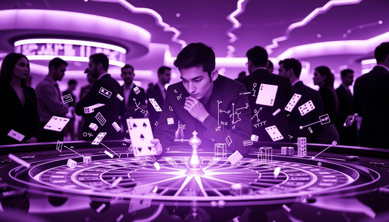 Concept of Gambling Mathematics in a Casino